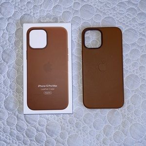 Apple MagSafe Leather IPhone 12 Pro Max Case
